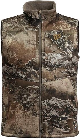 BLOCKER OUTDOORS Shield Series Sherpa Lined Hunting Vest – Warm, Quiet, Odor-Control, Water-Repellent in Kuwait