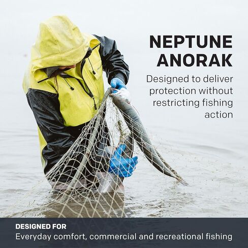 Grundens Men’s Neptune Commercial Fishing Pullover Anorak | Waterproof, Adjustable, Orange, 4X-Large in Saudi Arabia