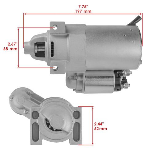 Caltric Starter Compatible with Kohler Cv23S Cv18 A12 A18 C18 in Saudi Arabia