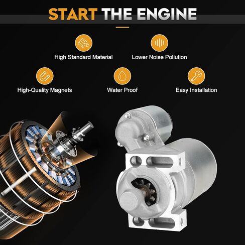 410-12182 Starter Compatible with Cub Cadet Enforcer EN-44 EN-48 EN-54 Recon 48 60 Tank 48 Tank L60 KH Tank M48-KH Replace SDR0291 410-12414 AM132702 MIA11473 SDR0291 25-098-08 in Saudi Arabia