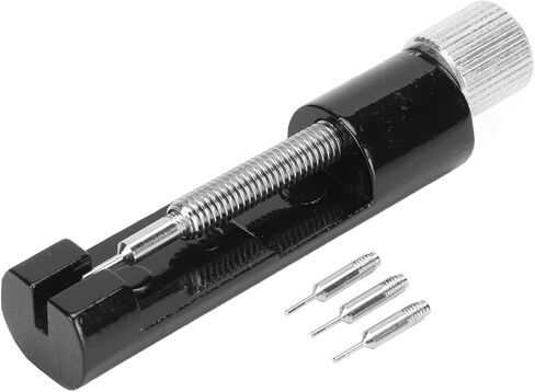 Watch Link Removal Tool, Stainless Steel Strap Bracelet Pins Adjuster Kit with 3 Spare Pins, for Most Types of Watch Band Sizes in Saudi Arabia