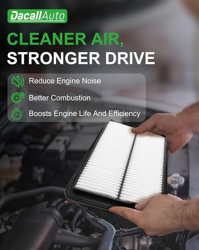 Activated Carbon Cabin & Engine Air Filter Set fit for Nissan Rogue 2.5L Gas (2014-2020), Rogue Hybrid 2.0L (2017–2019), Rogue Sport/Qashqai 2.0L (2017–2023), Replacement CF11854, CA11858 in Kuwait