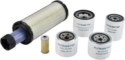 Filter Kit fit for L3301HST & L3901HST with D1803 Engine replace TC620-93230 HH164-32430 TC422-82620 HHK70-14070 1J800-43170 1G311-43380 in Saudi Arabia