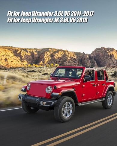 طقم فلتر هواء المحرك ومجموعة فلتر هواء المقصورة مناسب لسيارة جيب رانجلر 3.6L V6 2011-2017 JK 3.6L V6 2018 استبدال CA10348 53034018AD 53034018AE 68257791AA CF11777 55111302AA 68233626AA C16177 in Kuwait