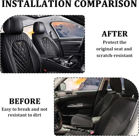 Car Seat Covers Full Set for Jeep Wrangler 4xe 2023-2026, Waterproof Nappa Leather Car Seat Cover, Full Coverage Car Seat Covers Sets(5 Seats/Black) in Saudi Arabia