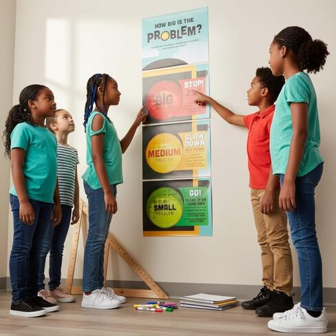 Fun Express How Big Is The Problem Classroom Wall Chart in Saudi Arabia