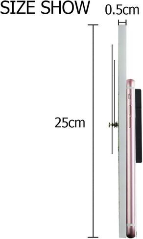 STAYTOP Wall Clock Round Colorful Flip Flops Battery Operated Silent Non Ticking Decorative Home Office School Decor Dual Use Art Clock in Kuwait