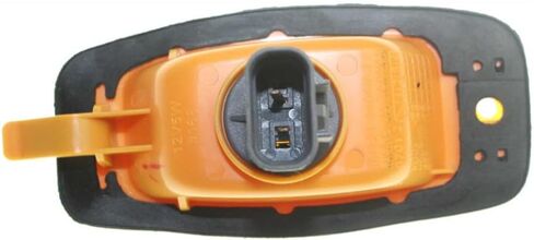 Carlights360 For Hyundai Santa Fe 2001 02 03 04 2005 Side Marker Light Driver And Passenger Side | Pair | Front | Plastic | Amber Lens | With Bulbs | Replacement For HY2550107 | 92303-26010 in Saudi Arabia