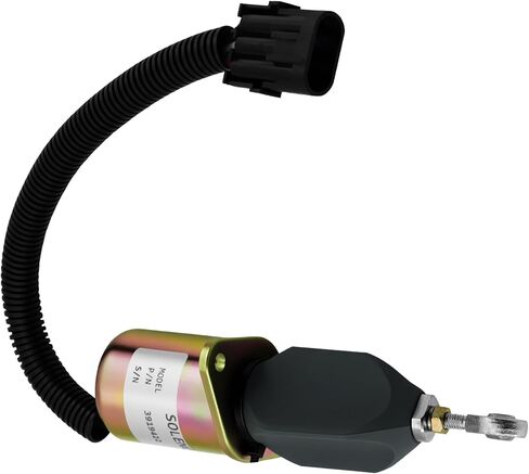Fuel Shut Off Solenoid 3919422 Compatible with Cummins 5.9L 8.3L Diesel Engine Compatible with Ford Truck 12VDC Replace 129953-77803 SA4754-12 24022035 in Saudi Arabia