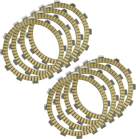 Caltric Clutch Friction Plates compatible with Kawasaki Vulcan 750 VN750A 1986-2006 in Saudi Arabia