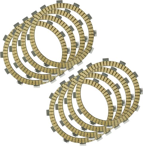 Caltric Clutch Friction Plates compatible with Kawasaki Vulcan 750 VN750A 1986-2006 in Saudi Arabia