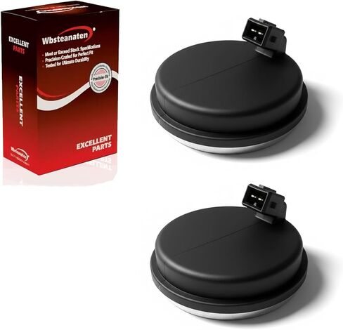 مستشعر سرعة عجلة ABS قطعتان: خلفي يسار ويمين متوافق مع Hyundai 2016-21 Tucson L4 1.6L/2.0L/2.4L، 2015-19 Sonata L4 1.6L/2.0L/2.4L، 2019-21 Veloster N L4 2.0L، Kia 2017-22 Sportage L4 2.0L/2.4L in Kuwait