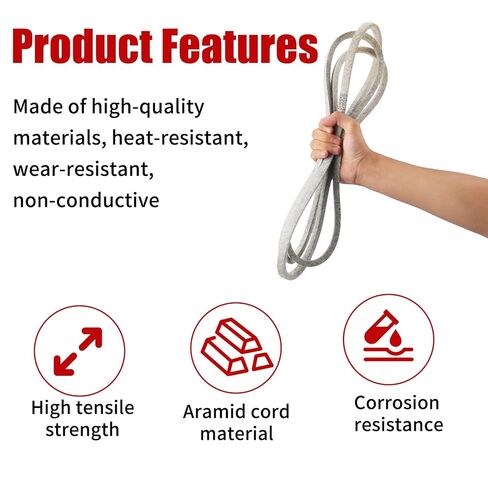 GX20072 حزام محرك سطح السفينة مقاس 42 بوصة للاستخدام الثقيل متوافق مع John Dee-re L100 L102 L105 L107 L108 L110 L111 L115 L118 L120 LA100 LA105 LA110X110 X120 X145 D100 D105 D110 D120 in Kuwait