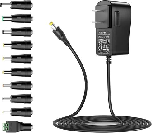 15V 2A ، شاحن محول الطاقة 15 فولت 2AMP 1.5A 1A Universal AC DC Power Supply Power Scon in Kuwait