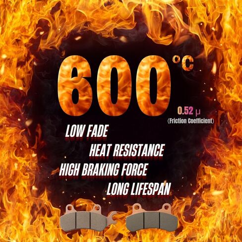 Sintered Brake Pads Comaptbile with Can-Am Maverick X3, MAX, Sport, Trail 2017-2026, Full Set of Front & Rear in Kuwait