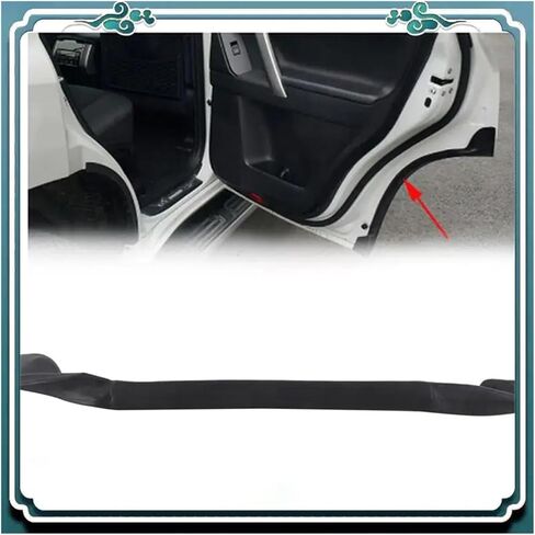 Car Rear Left Side Rubber Door Waterproof Seal Strip For 150 LC150 2010-2020 Accessories 67888-60 1pc in Kuwait