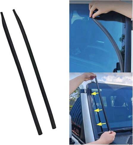 Rubber Weather Seal Weather Resistance Longevity Protection Pack Of Two Reduces Wind Noise in Kuwait