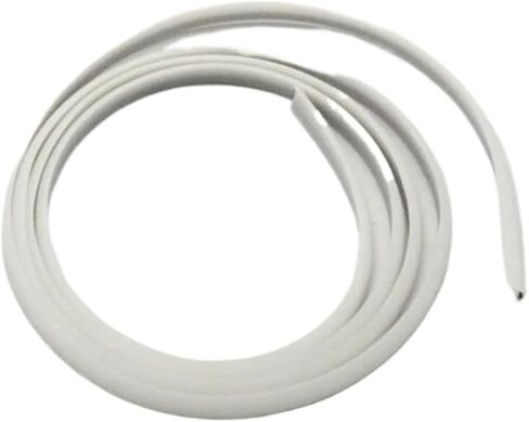1.5M Car Fender Wheel Arches Surround Beading Rubber Sealing Strip For LC80 4500 1991-1997 LC95 3400(1PC White) in Saudi Arabia