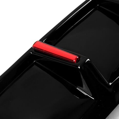 Rear Bumper Diffuser Lip Panel With Light For Lexus IS250 IS350 2006-2013 Black in Kuwait