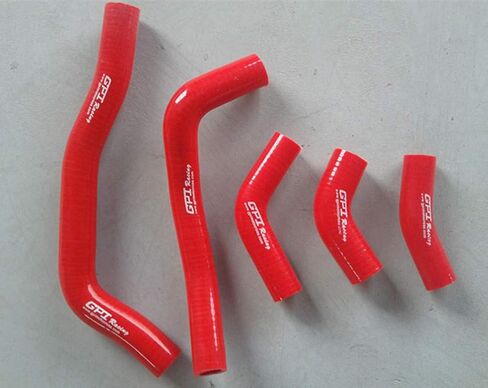 خرطوم المبرد من السيليكون لهوندا CRF450R CRF450 2005 2006 2007 2008 (أحمر) in Kuwait