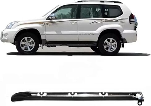 Weatherstrip For 120 For GX470 2002-2010 Right Third Outside Window Chrome Or Black Rubber in Saudi Arabia