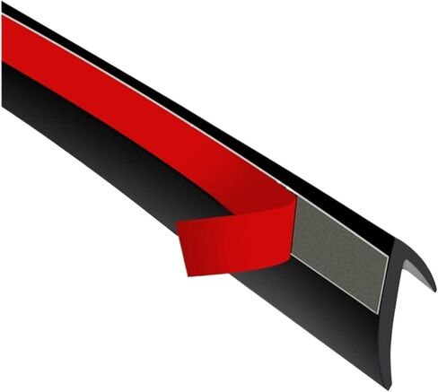 V Shape Car Window Seal Strip Car Side Window Sealing Strip Auto Rubber Side Window Filler Noise Insulation Weatherstrip Sealan(2M) in Kuwait