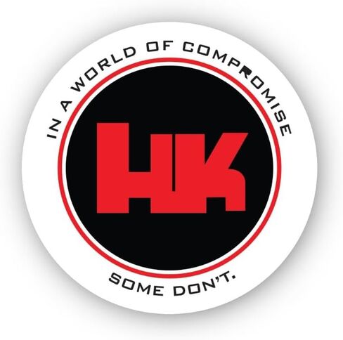 2 (Pieces) 3" and 5" HK Sticker, Waterproof Vinyl Decals for Many Purpose Like Cars, Trucks, Laptops, Phones, Windows and More in Kuwait