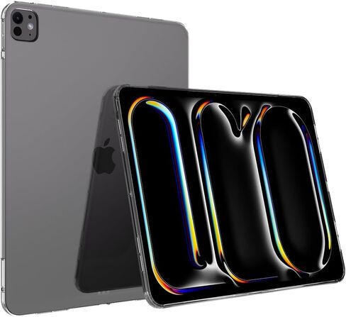 Puxicu Case for iPad Mini 5 / Mini 4 / Mini 3 / Mini 2 / Mini 1, Slim Soft Design TPU Protective Cover for iPad Mini 7.9 inch Tablet, Clear in Kuwait