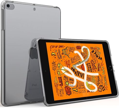 Puxicu Case for iPad Mini 5 / Mini 4 / Mini 3 / Mini 2 / Mini 1, Slim Soft Design TPU Protective Cover for iPad Mini 7.9 inch Tablet, Clear in Kuwait