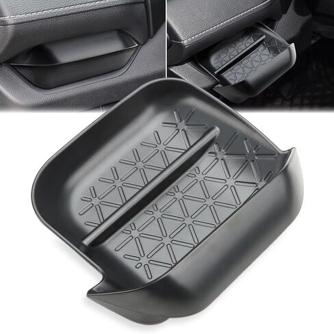 auovo Driver's Drawer Box Compatible with Toyota RAV4 Accessories 2025 2024 2023 2022 2021 2020 2019 Drivers Side Cubby Drawer Organizer Storage Glove Tray Interior Trim (with Black Liners) in Saudi Arabia