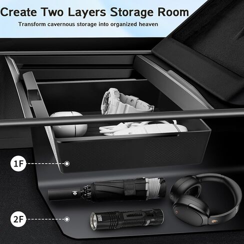6 PCS Center Console Organizer for Tesla Model Y Juniper Model 3 Highland, Front Rear Silicone Storage Box Tray Cup Holder Armrest Insert Wireless Charger Mat Accessories in Saudi Arabia