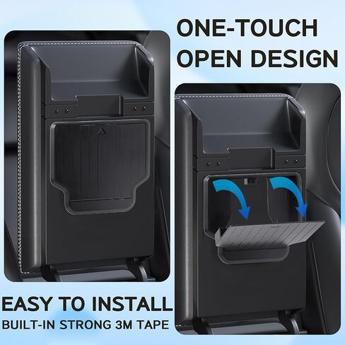 6 PCS Center Console Organizer for Tesla Model Y Juniper Model 3 Highland, Front Rear Silicone Storage Box Tray Cup Holder Armrest Insert Wireless Charger Mat Accessories in Saudi Arabia
