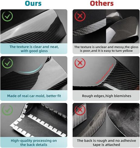 Real Carbon Fiber Central Air Vent & CD Button Frame Covers - for Ford Focus SE 2015 2016 2017 2018 Carbon Fiber Accessories, Durable Anti-Scratch Protective Accessories (Black) in Saudi Arabia