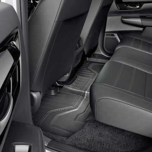 مجموعة سجادات أرضية هوندا 08P17-3A0-110A لجميع المواسم لسيارة CR-V - سجادات داخلية أمامية وخلفية OEM، مجموعة مكونة من 3 قطع in Kuwait
