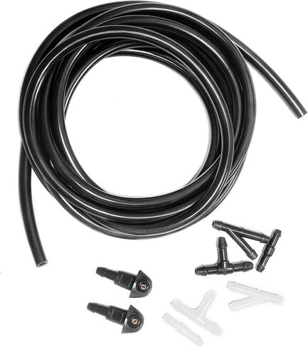 Windshield Washer Nozzles Kit Replacement Compatible with Honda Acura Civic 87-05 for CRV 96-11 for HR-V 99-06 for Accord 03-08 for RSX 02-06 for TSX 04-06 for PRELUDE 97-2001 Replace 76810-SWA-E01 in Kuwait