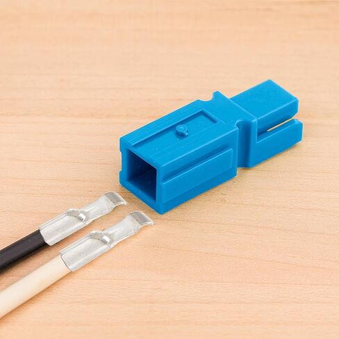 30 Amp Power Quick Connector Assortment Kit, Pole Connectors PP15 to 45 Contact 12-20 AWG Heavy Duty 30A, 600V, Including 7 Blue housing, 7 Silver Contacts, Waterproof Battery Connector Modular Set in Kuwait