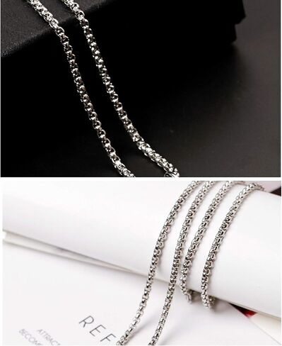 VASSAGO الفولاذ المقاوم للصدأ تعويذة من رئيس الملائكة رافائيل سيجيل قلادة الملاك السحر جولة سحر النقش تميمة سلسلة واسعة للرجال والنساء in Kuwait