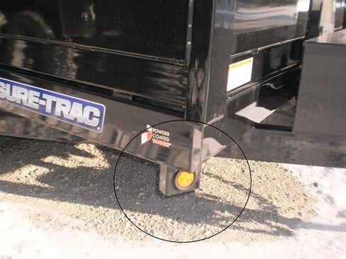 Two Custom Weld On Bracket Mount for 2" Round Sealed Grommet Light LED in Kuwait