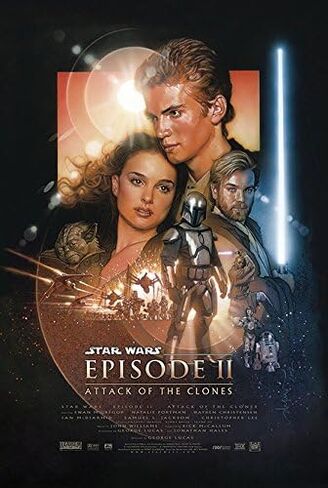 ملصق توقف على الإنترنت Star Wars الحلقة I وII وIII وIV وV وVI - مجموعة ملصقات الفيلم (6 ملصقات أفلام فردية بالحجم الكامل) (مقاس 24 بوصة × 36 بوصة لكل منها) in Kuwait