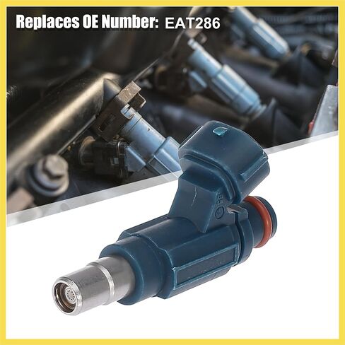 1pc EAT286 49033-0010 Fuel Injector Nozzle for Kawasaki Ninja ZX-14 ZX-10R 2006-2007 for KX450F 2009-2013 for Kawasaki ATV KFX450R 2008-2014 Benefit in Kuwait