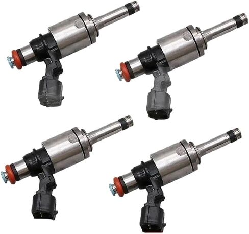 4PCS Fuel Injectors 16600-00Q2M Compatible For Renault Nissan JUKE QASHQAI HRA2DDT 1.2 1660000Q2M 16600-00Q2A 166005721R 175226637R in Kuwait