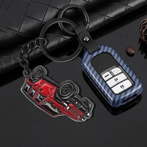 For Wrangler Keychain, Car Kaychain Key Fob Cover Compatible with Wrangler Rubicon Accessories 2023 2024 Metal Key Chains in Kuwait