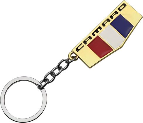 Aimoll 1 قطعة Camaro Key Chain Ring 3D Finish Keychain Keyring سبيكة مفتاح حامل مفتاح فوب استبدال لملحقات Camaro (ذهبي) in Saudi Arabia