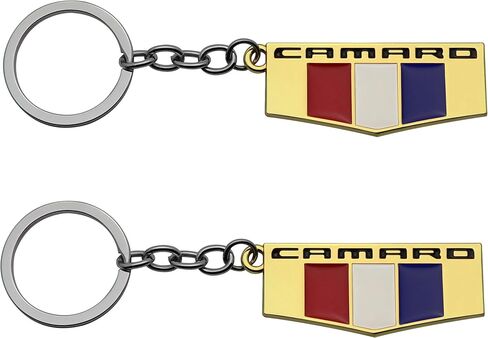 Aimoll 1 قطعة Camaro Key Chain Ring 3D Finish Keychain Keyring سبيكة مفتاح حامل مفتاح فوب استبدال لملحقات Camaro (ذهبي) in Saudi Arabia
