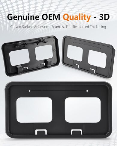 دعامة لوحة الترخيص الأمامية XCLPF متوافقة مع Ford F250 F350 F450 Super Duty 2011-2016 إطار لوحة الترخيص الأمامي استبدال حامل لوحة الترخيص OE BC3Z-17A385-AA. FO1068131 in Kuwait