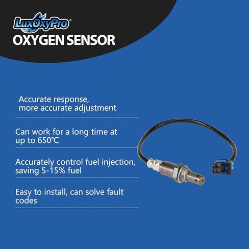 Oxygen O2 Sensor Downstream for Chevy Impala Lumina Monte Carlo S10 Venture, for Buick Rendezvous Century Riviera LeSabre Park Avenue Regal, Replace 234-4337 in Kuwait