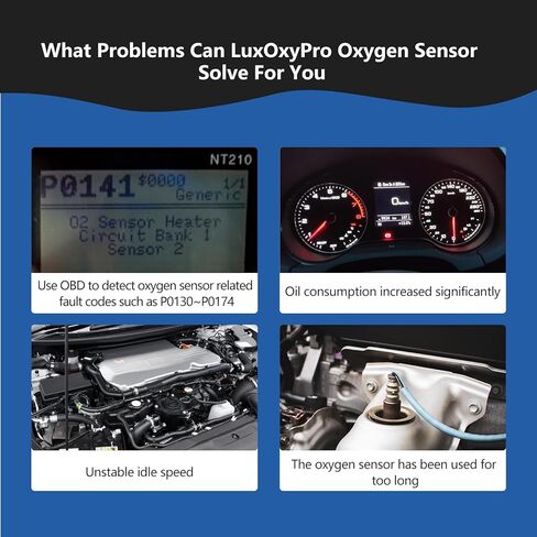 Oxygen O2 Sensor Downstream for Chevy Impala Lumina Monte Carlo S10 Venture, for Buick Rendezvous Century Riviera LeSabre Park Avenue Regal, Replace 234-4337 in Kuwait