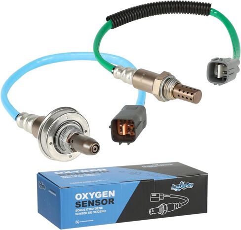 مستشعر الأكسجين O2 المنبع والمصب لسوبارو امبريزا WRX 2.5L H4 2010 2011 2012 2013 2014، لسوبارو فورستر 2.5L H4 2011 2012 2013، استبدال 234-9108 234-4195 2 قطعة in Kuwait