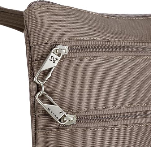 Travelon Anti-theft Classic Slim Double Zip Crossbody in Kuwait