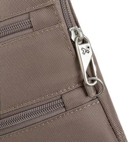 Travelon Anti-theft Classic Slim Double Zip Crossbody in Kuwait